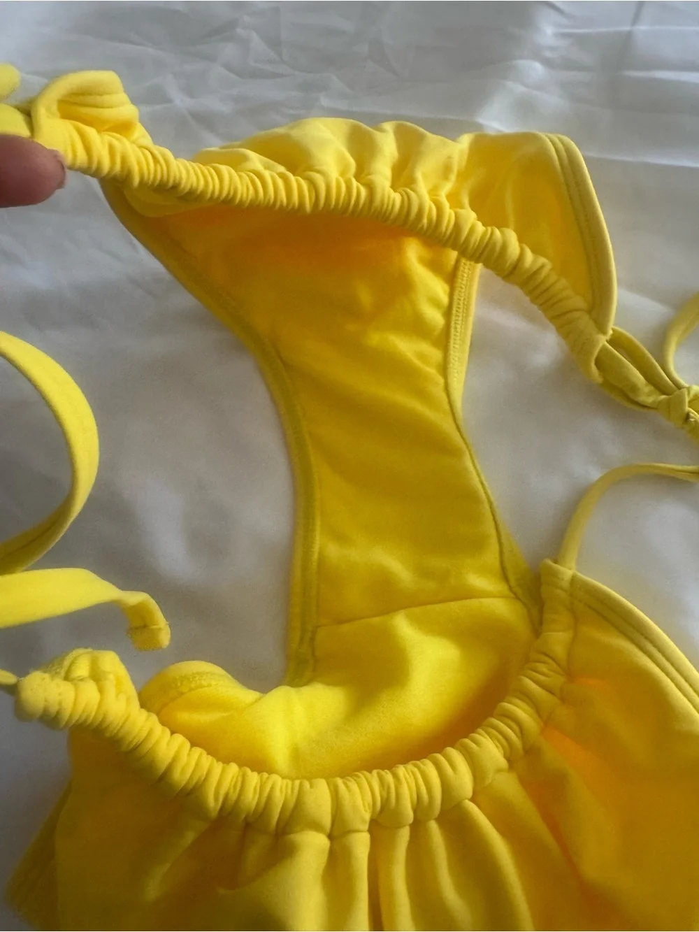 Yellow -bikini Swim Bottoms
